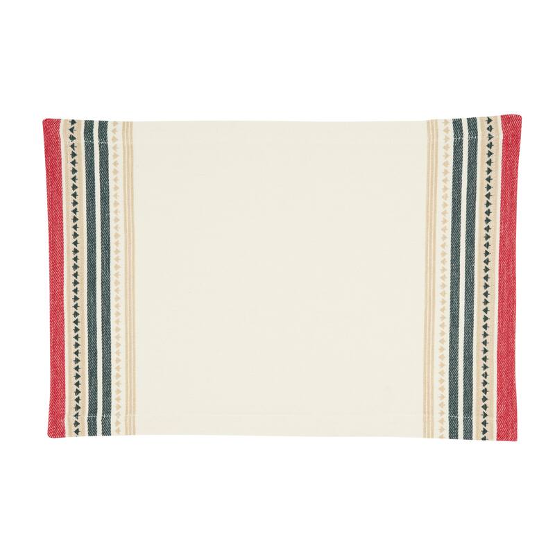 Merry Pines Dobby Placemat (Set of 4) - Set of 4 - Multi