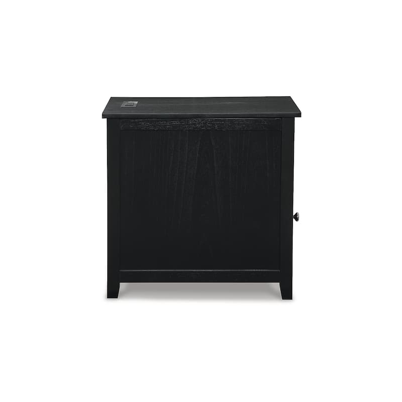 Signature Design by Ashley Treytown Chairside End Table - 16"W x 24"D x 24"H