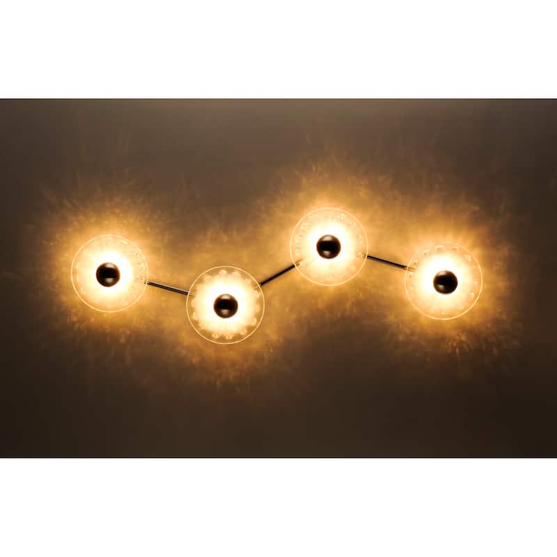 Studio M SM23873 Peony 4 Light 38" Tall LED Wall Sconce