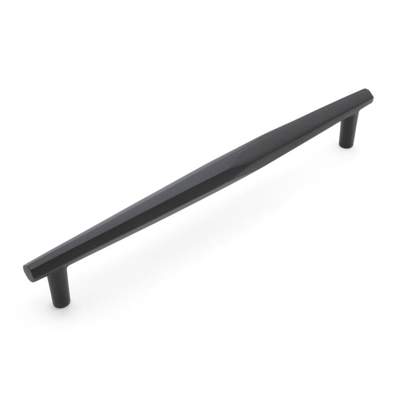 RK International Gibraltar 12 Inch Center to Center Bar Cabinet Pull - Black