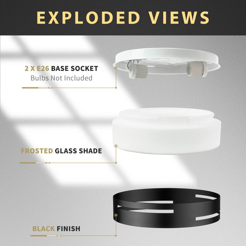 Modern Minimalist Ceiling Light, Flush Mount Lighting