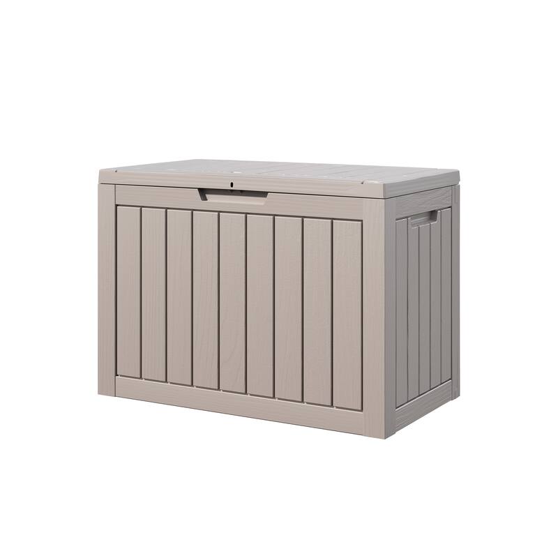 45 Gal. Resin Outdoor Patio Storage Deck Box