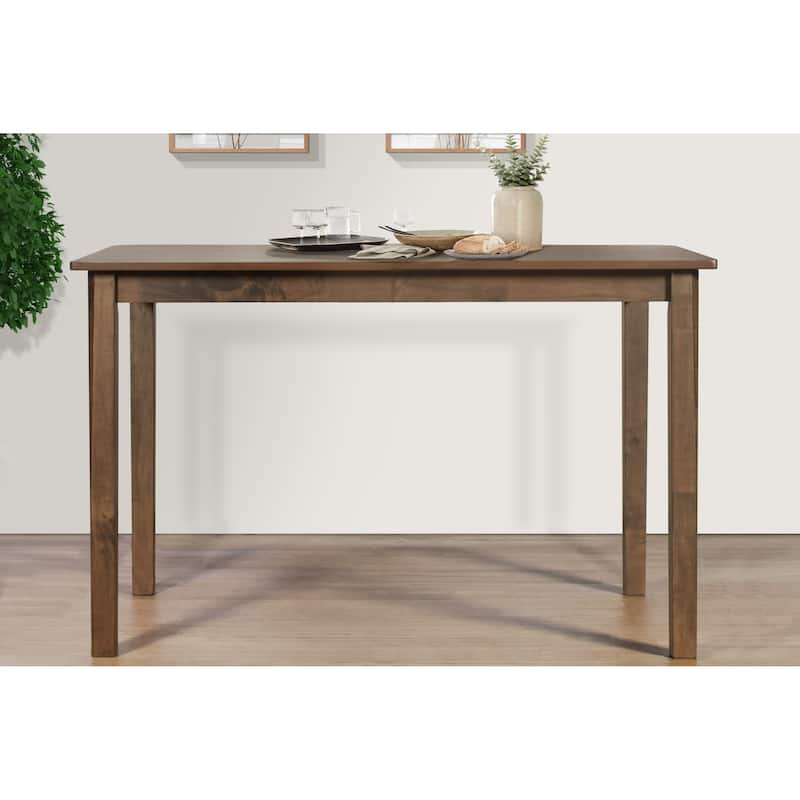 Dothan Counter Height Dining Set - Table Only - Brown