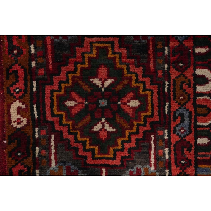 Hand Knotted Oriental 100% Wool Carpet Traditional Medallion Red Heriz Area Rug - 13' 1'' X 10' 5''