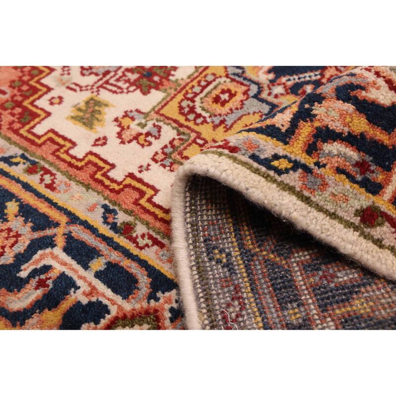 ECARPETGALLERY Hand-knotted Serapi Heritage Cream Wool Rug - 3'9 x 5'10