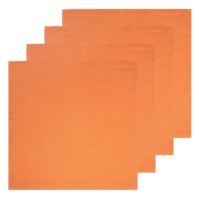 Caravan Everyday Napkins - Set of 4 - Clementine