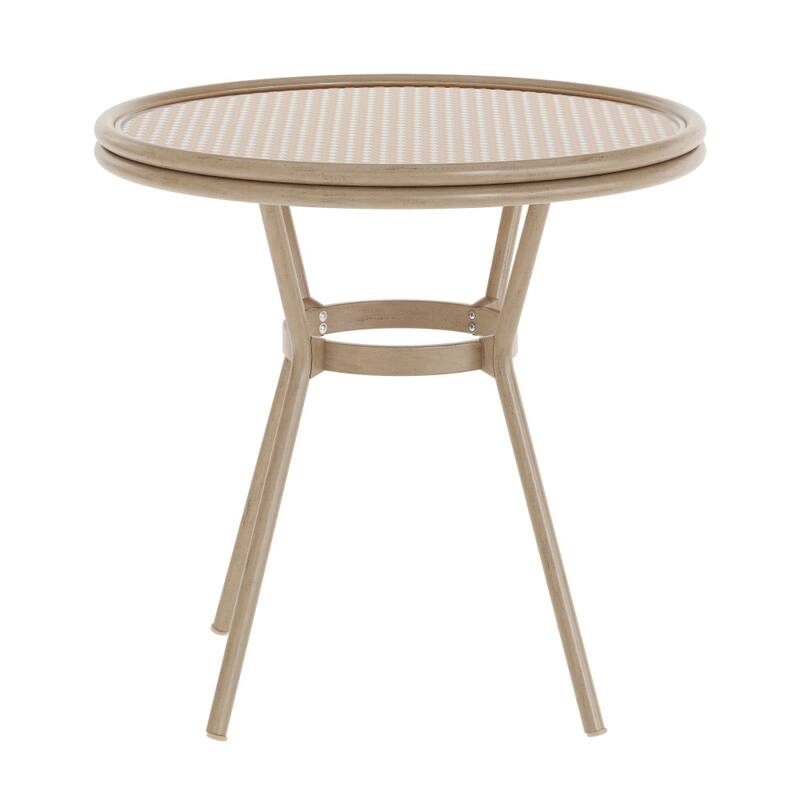 Bistro Table with Metal Frame