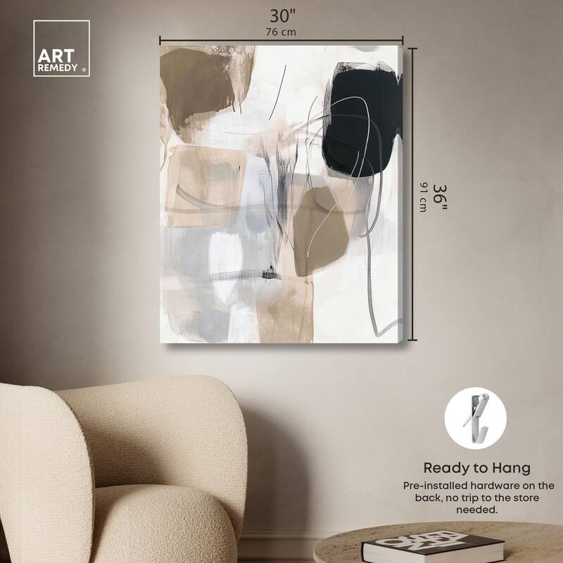 Contemporary Canvas I Canvas by Art Remedy, Gallery Wrapped