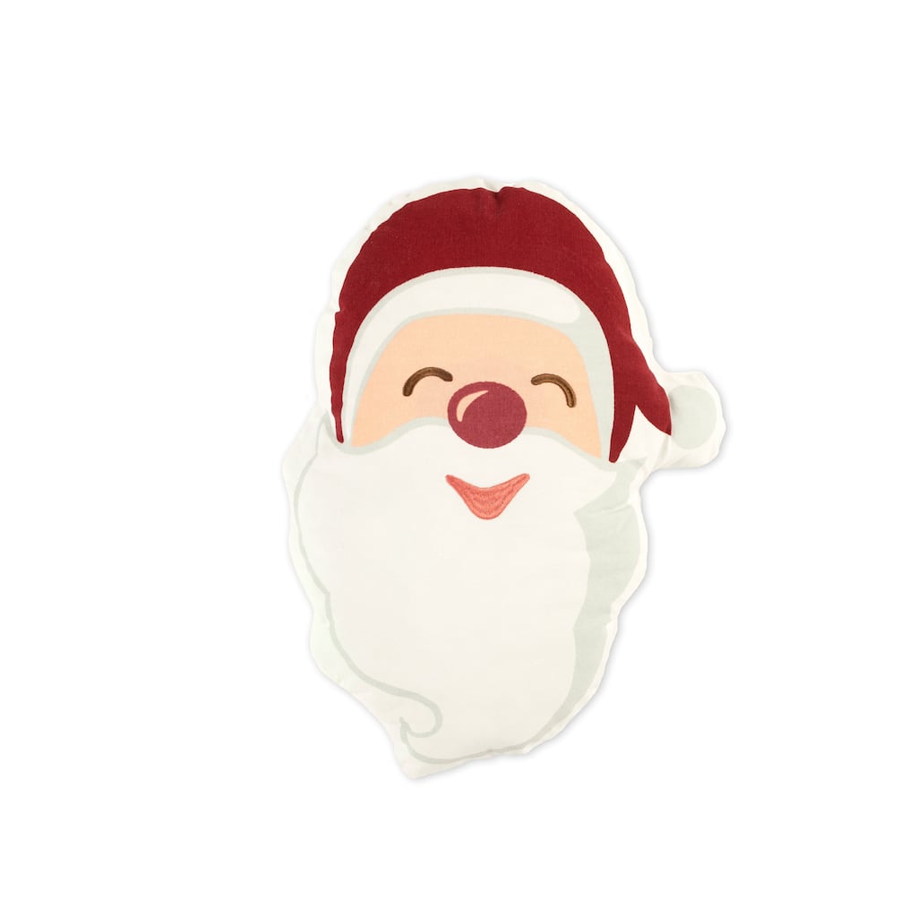 Lush Decor Santa Smile Decorative Pillow Single