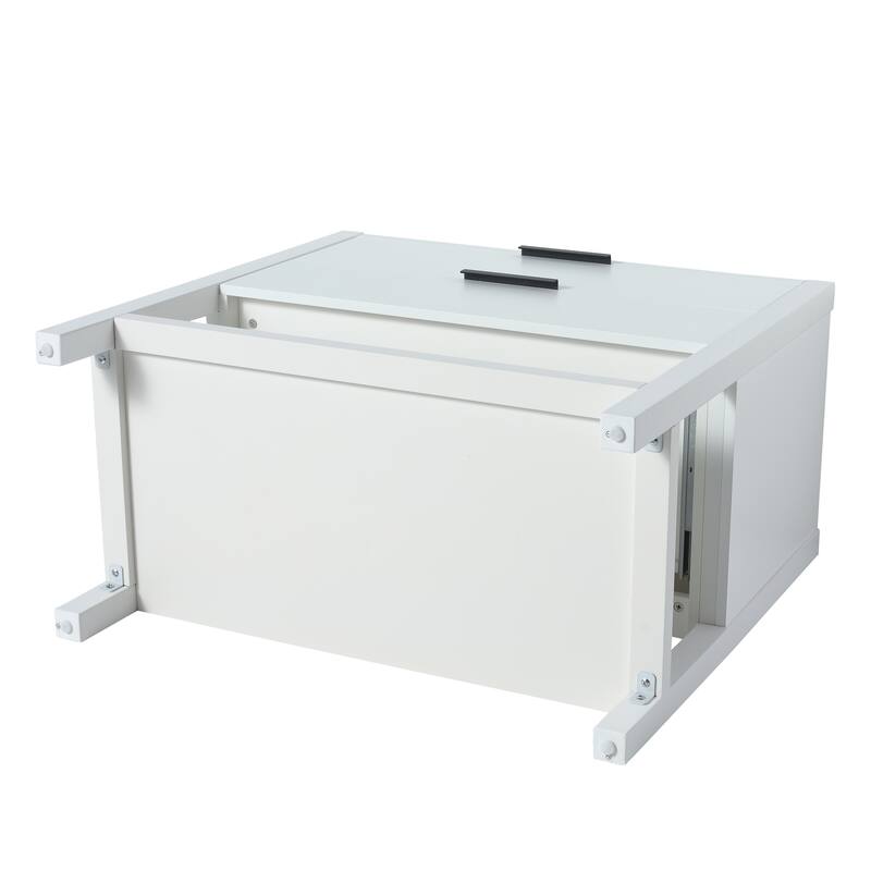 GDFStudio - Everett Modern Freestanding Bathroom Vanity with Dual Soft-Close Drawers