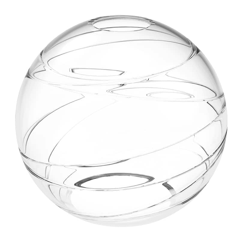 YANSUN 3 Pcs Glass Lamp Shades, Available in Clear, Raindrop, Designs -Decorative Light Covers for Modern Home Interiors