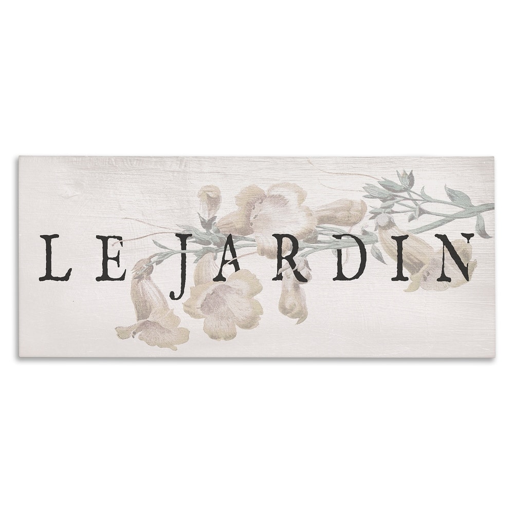 Stupell Vintage French Garden Canvas Wall Art Design By Lil' Rue