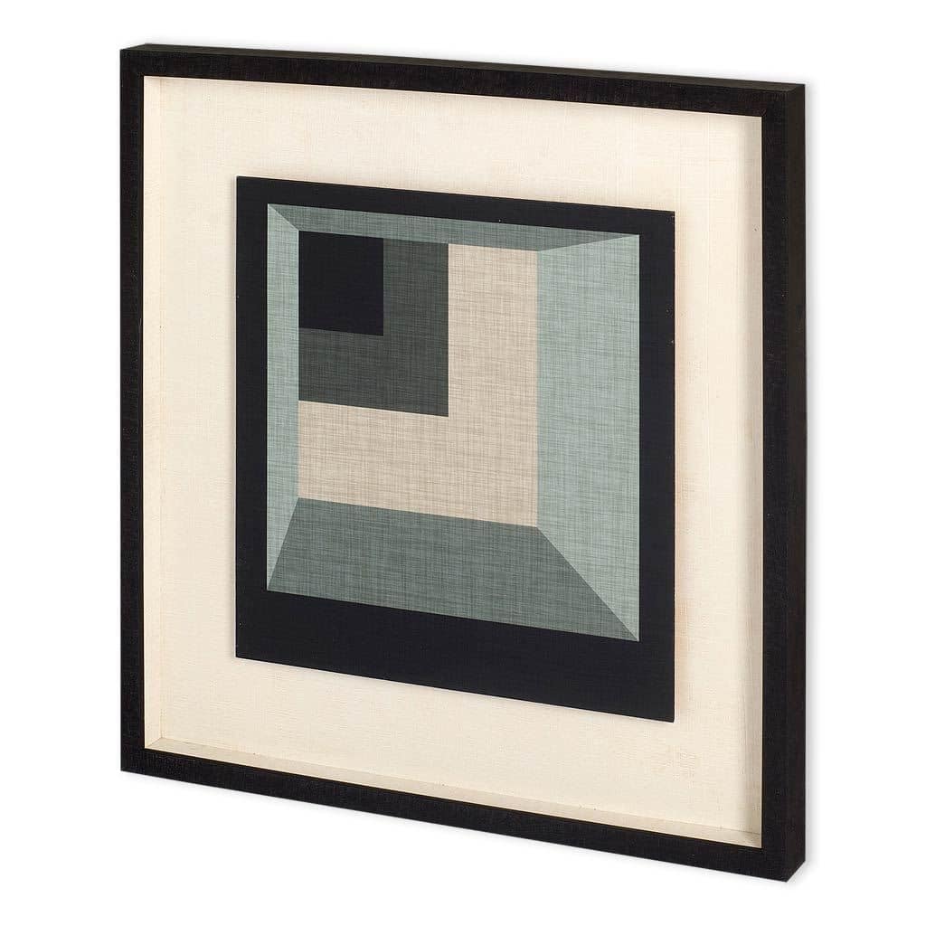 Geometric Perspective I Framed Art Print
