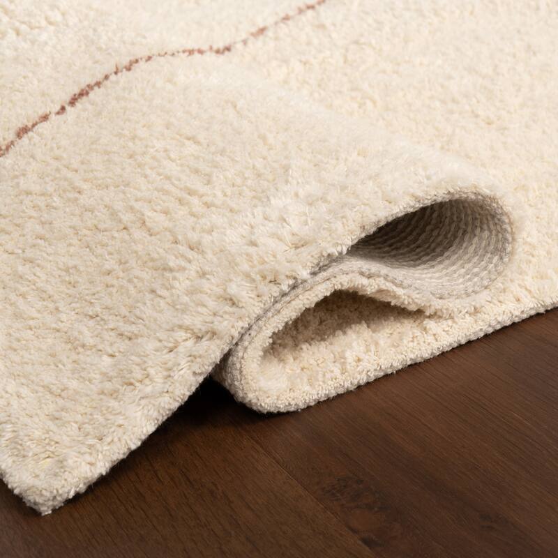 Nuloom Deepika Contemporary Abstract Cotton Area Rug