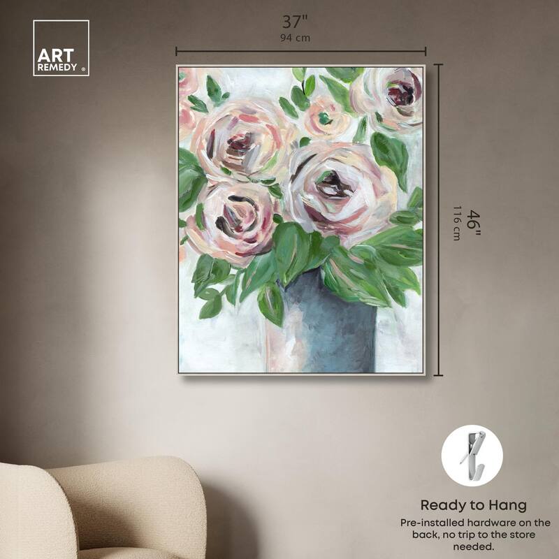 Flowers from my Garden Canvas by Art Remedy