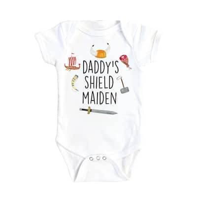 Viking Daddy - Baby Boy Girl Clothes Infant Bodysuit Funny Cute Newborn