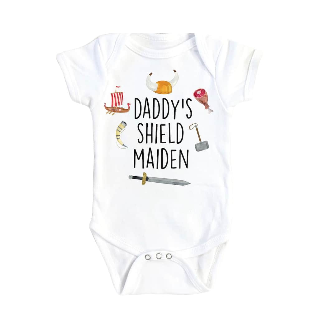 Viking Daddy - Baby Boy Girl Clothes Infant Bodysuit Funny Cute Newborn
