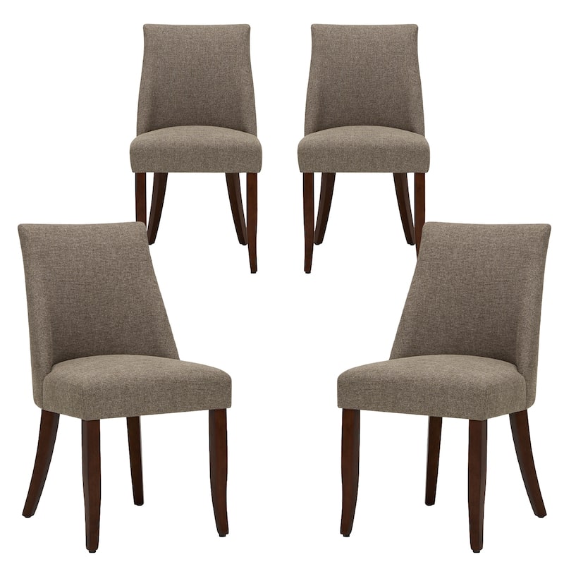 RENEWLINE Contemporary Dining Chair（Set of 2/4/6 - Upholstered Backrest & Wood Frame