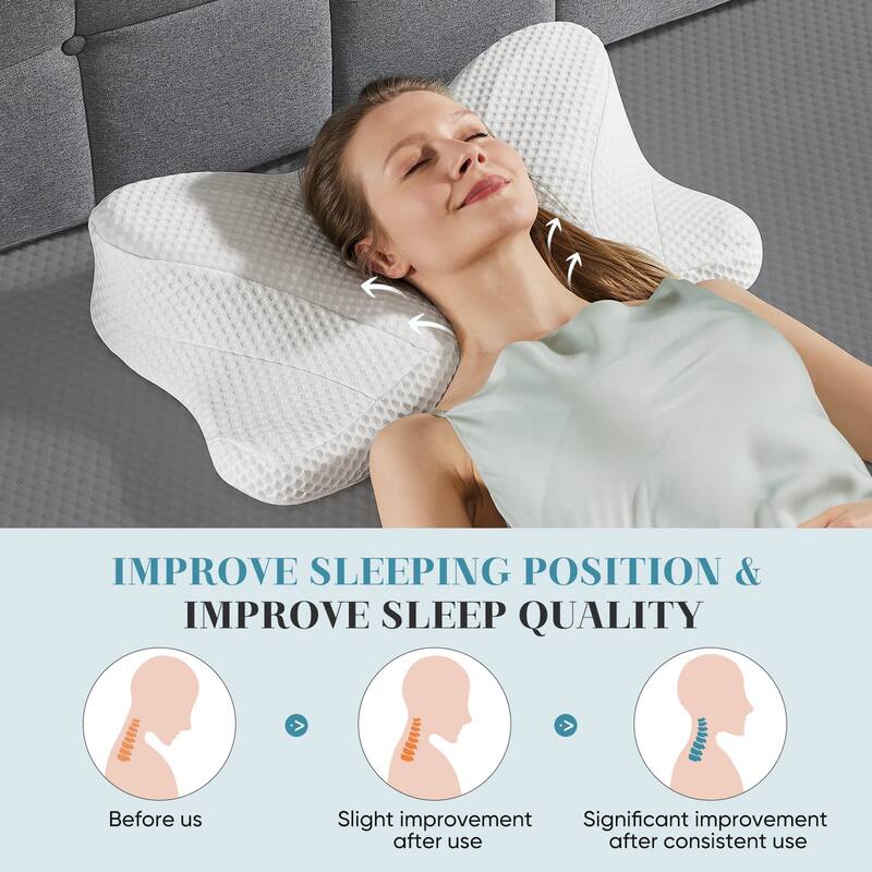 Memory Foam Neck Pillow 1 Piece