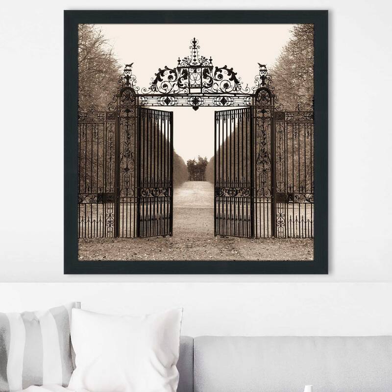 "Hampton Gate" by Alan Blaustein Print on Acrylic