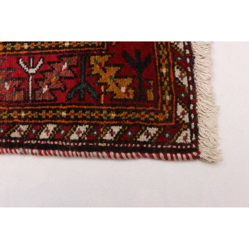 ECARPETGALLERY Hand-knotted Melis Cream Wool Rug - 3'4 x 6'0