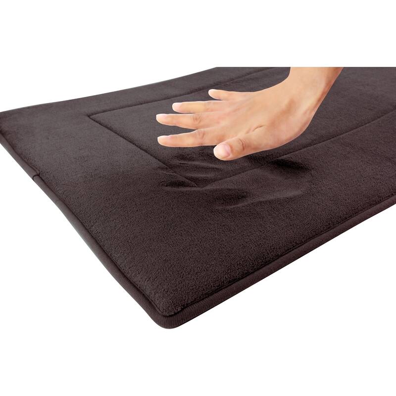 Ultra-Soft Extra-Thick Non-Slip Memory Foam Long Bath Runner Mat 2 ft x 5 ft