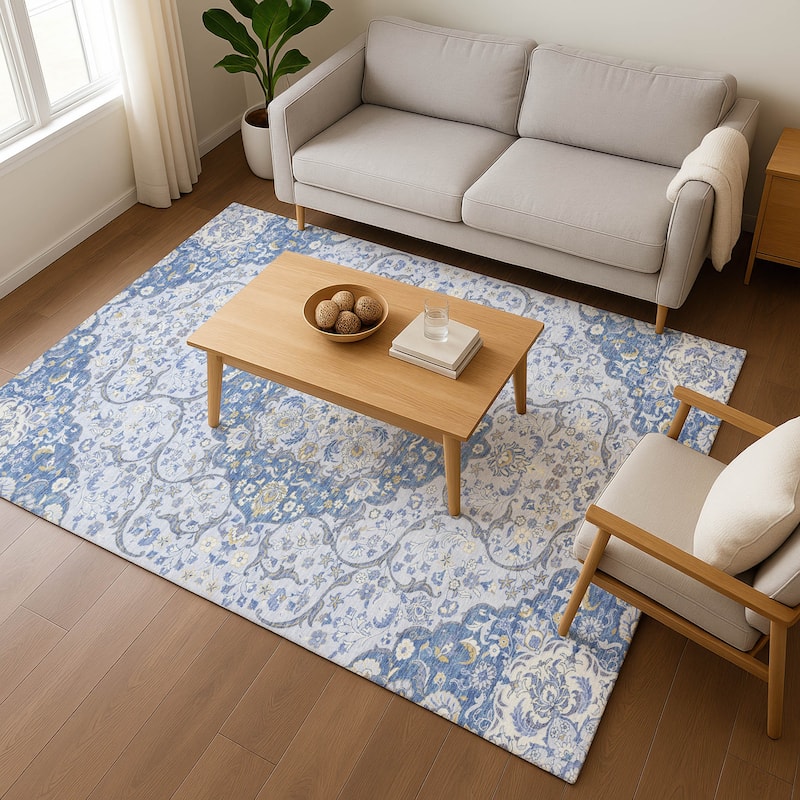 Premium Washable Super Soft Traditional Parman Mayfield Rug