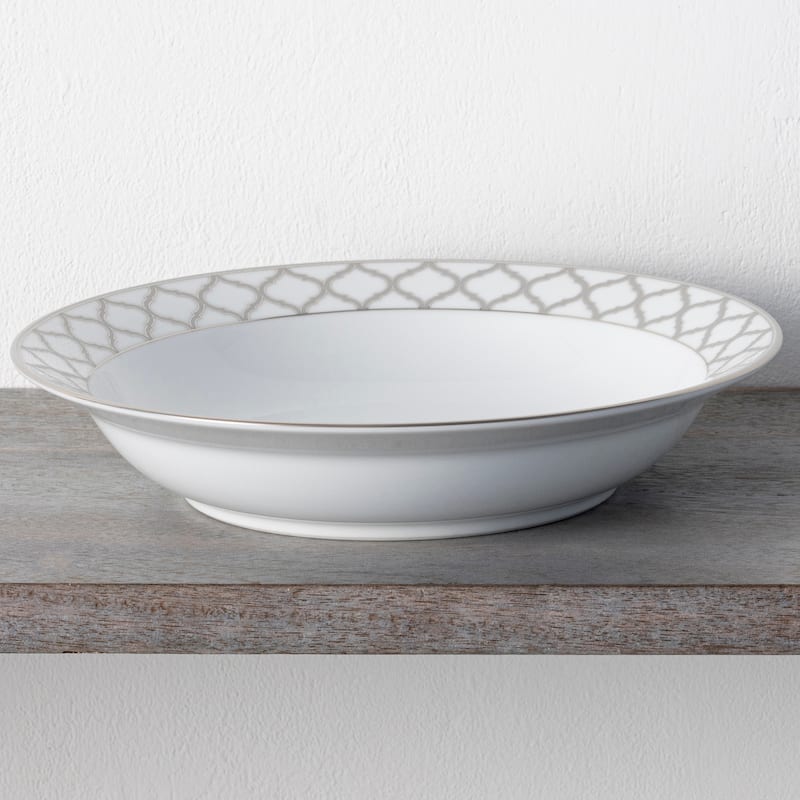 Eternal Palace Set of 4 Rim Dinner Bowls, 10", 25 oz.