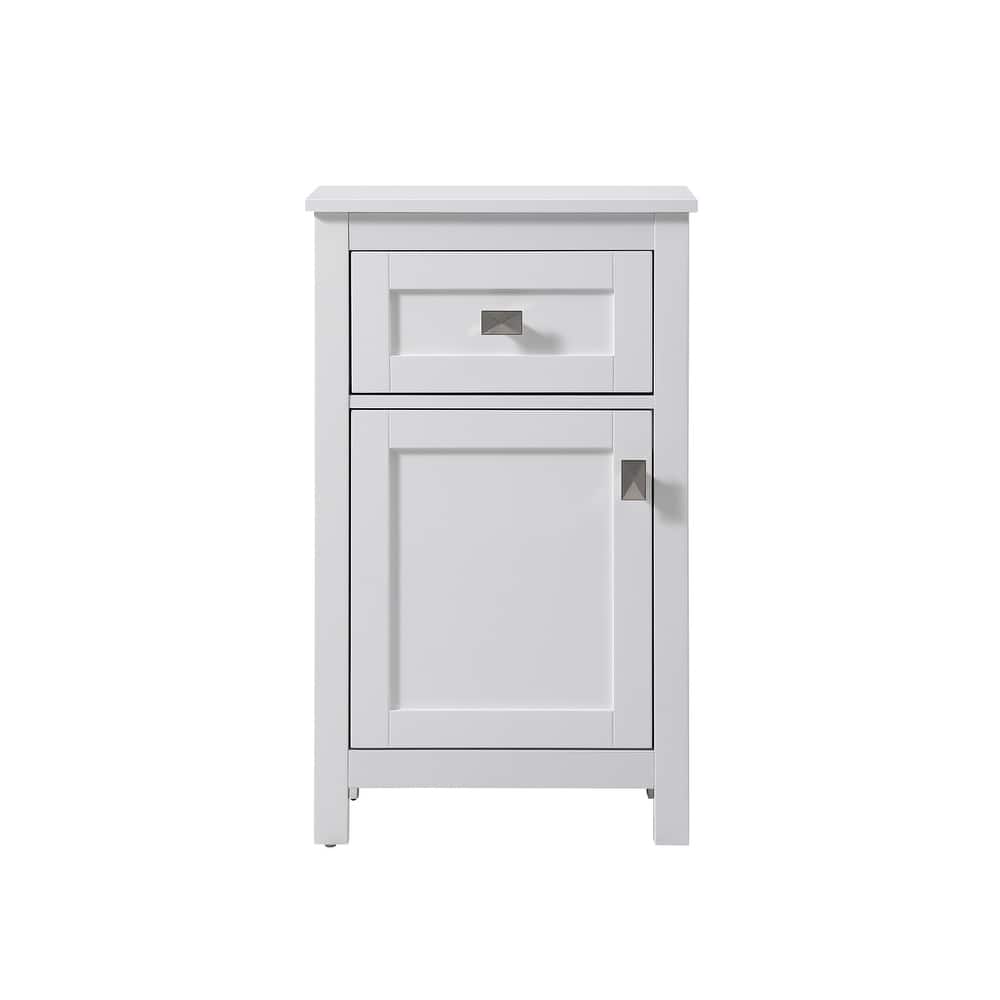 Indigo Home 18 Inch Bathroom Storage Freedstanding Cabinet