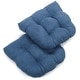 preview thumbnail 10 of 9, 19-inch U-Shaped Microsuede Chair Cushion (Set of 1, 2, or 4)