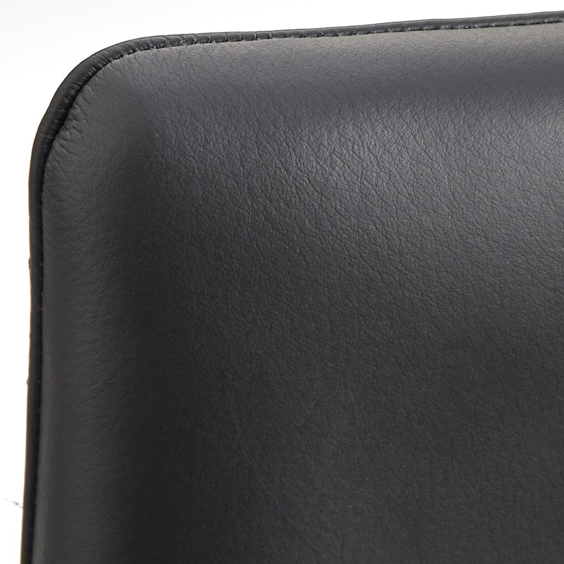 Lifestorey Ross Leather Dining Chairs (Set of 2)