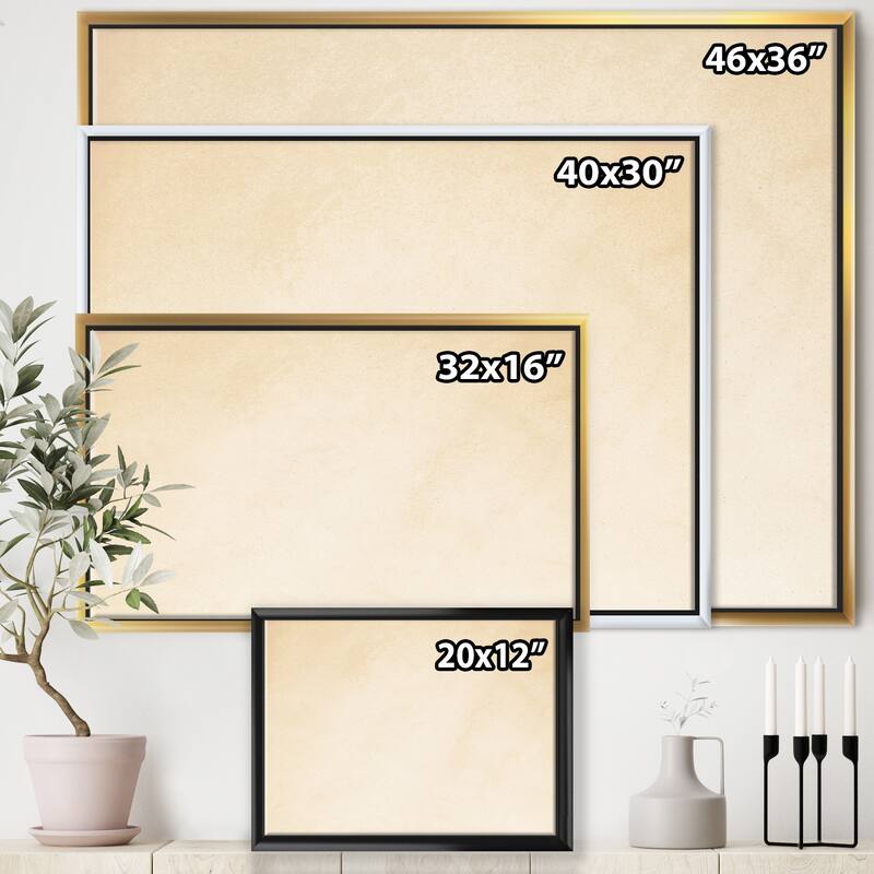 Designart "Eucalyptus Natural Element" Farmhouse Framed Canvas - Blue