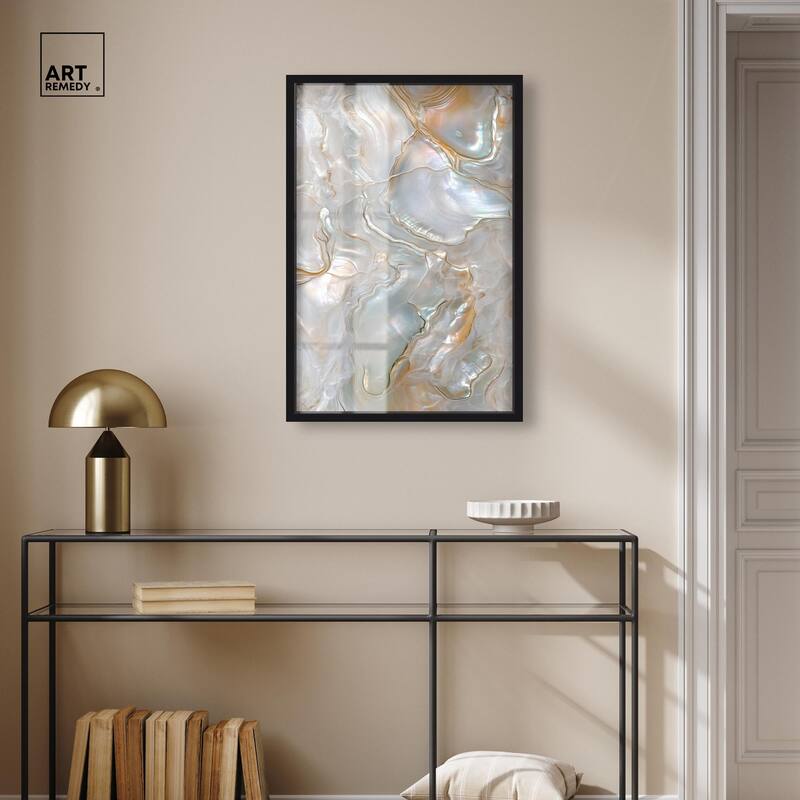 Fluid Preciousness IV Shadowbox by Art Remedy