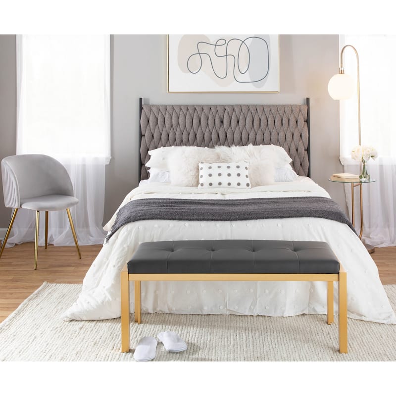 Silver Orchid Forrest Gold Bench