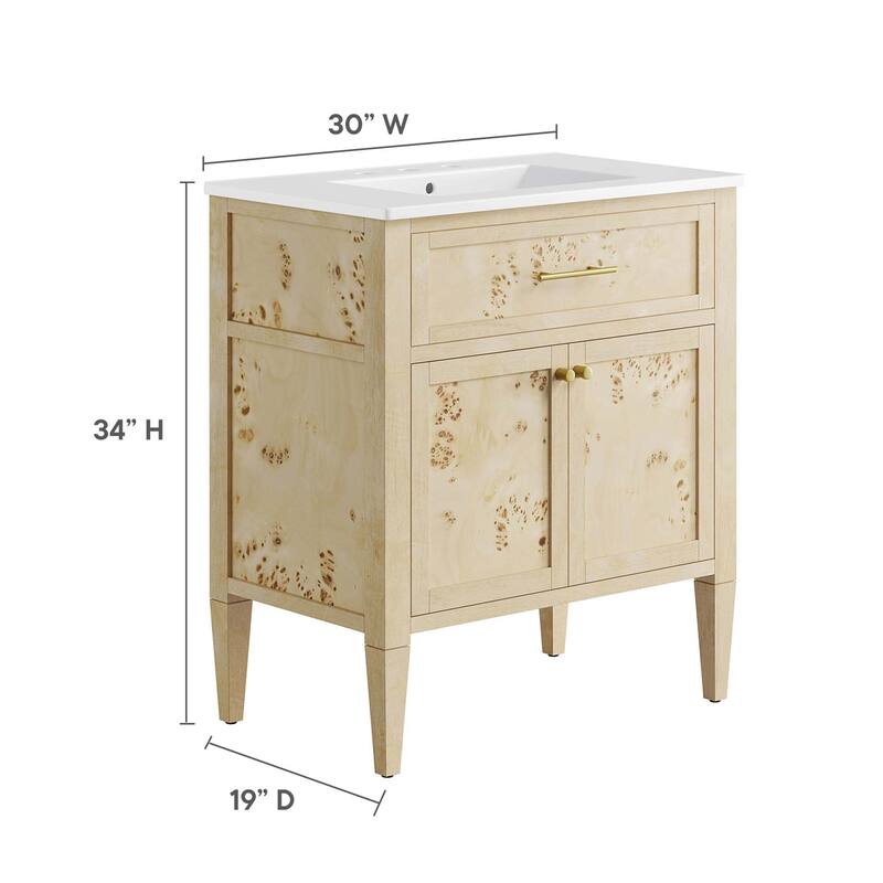 Elysian Bathroom Vanity Basin Included
