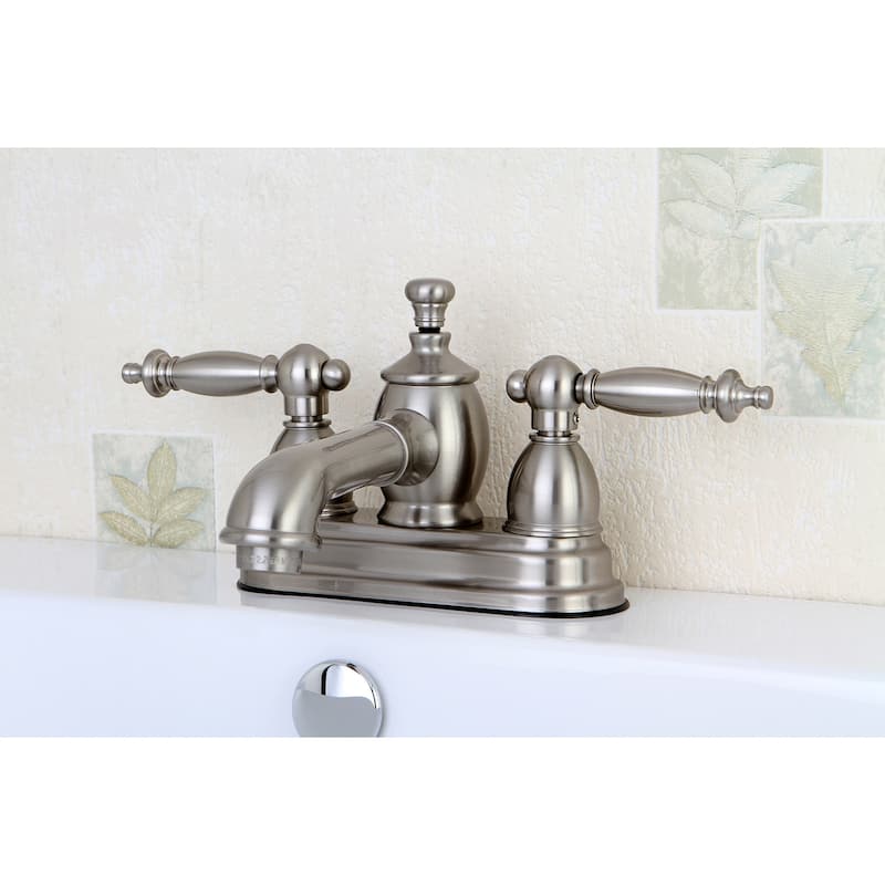Kingston Brass Templeton 1.2 GPM Centerset Bathroom Faucet with Pop-Up