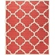 preview thumbnail 33 of 86, SAFAVIEH Handmade Cambridge Rosy Modern Moroccan Wool Rug 11' x 15' - Rust/Ivory