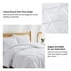 preview thumbnail 5 of 4, 3 Piece Pintuck Pinch Pleat Comforter Set, Bedding Set for All Season, White