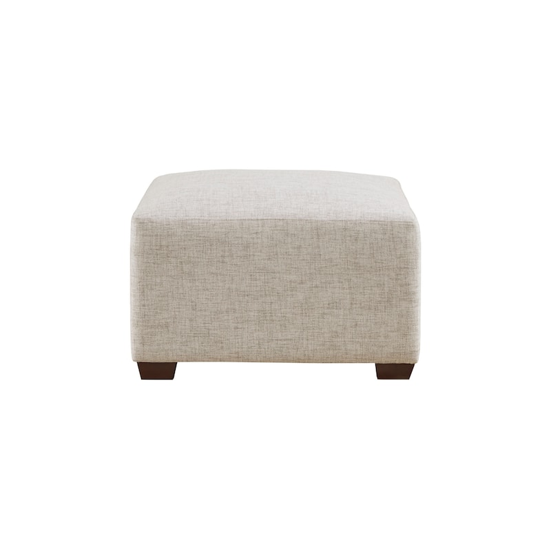 INK+IVY Molly Modular Sectional Sofa Collection - Linen-Ottoman