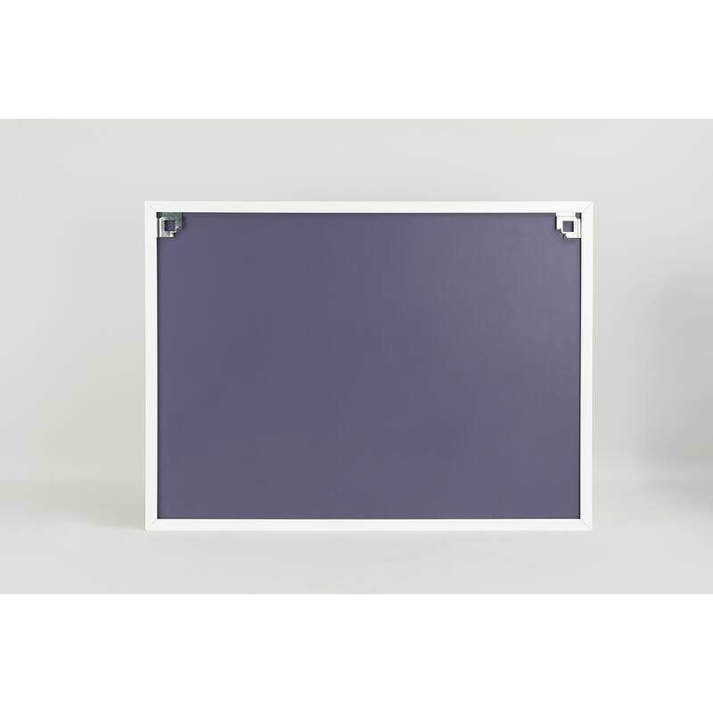 WallPops Abstract Floral White Printed Corkboard