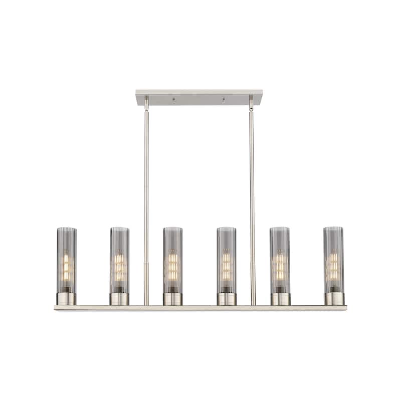 Innovations Lighting Empire - 6 Light 8" Stem Hung Linear Pendant