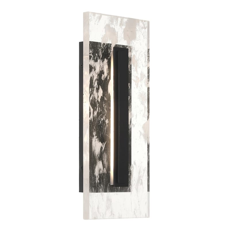 The Great Outdoors 77101-L Temecula 18" Tall ADA LED Outdoor Wall