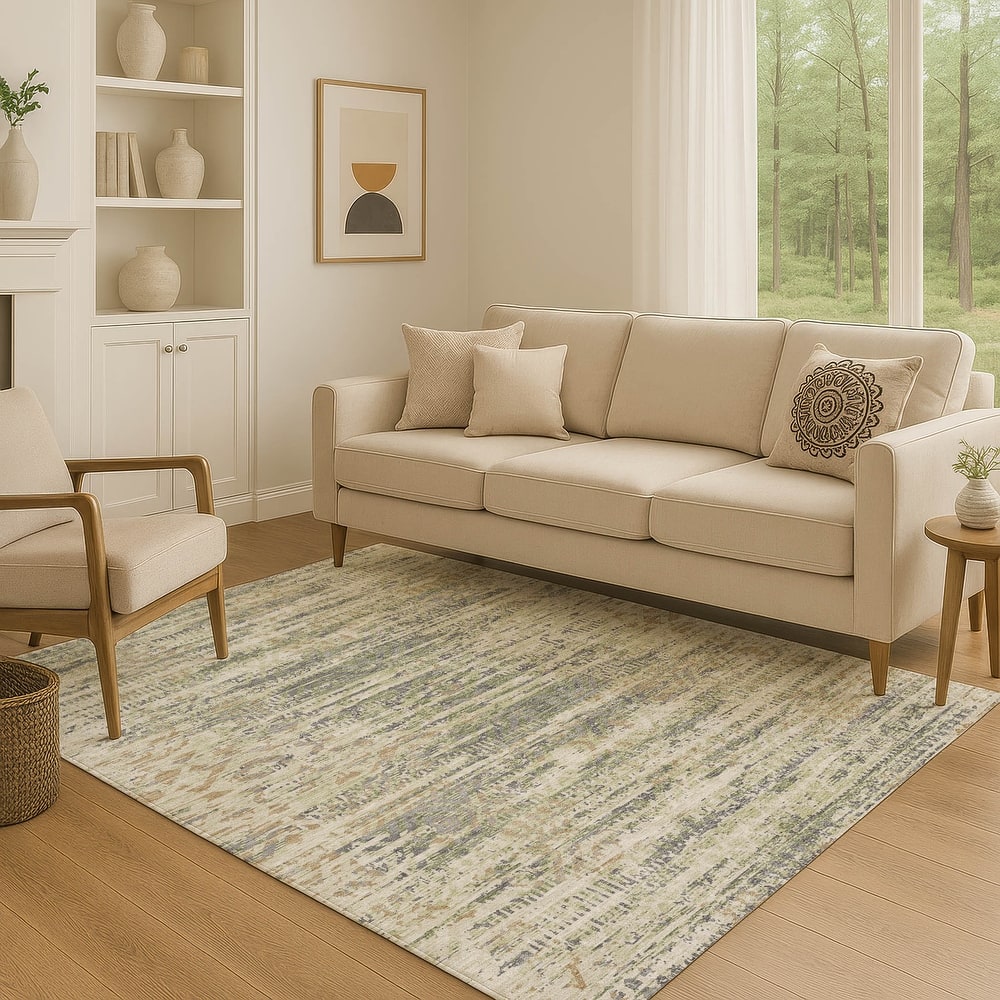 Premium Washable Super Soft Modern Global Mayfield Rug