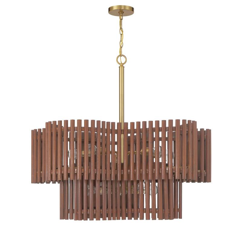 Craftmade 58410 Freeform 10 Light 36" Wide Waterfall Chandelier