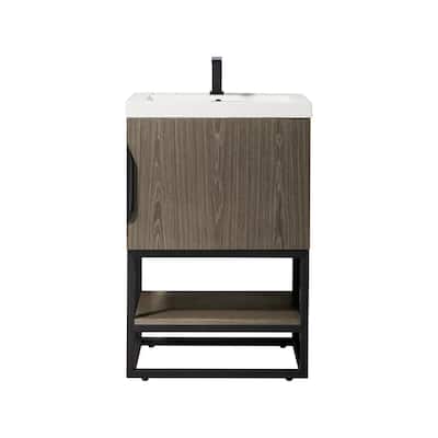 James Martin Vanities 883-V24-MB-WG Columbia 24" Free Standing Single
