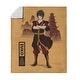 preview thumbnail 2 of 28, Nickelodeon Avatar The Last Airbender Silk Touch Sherpa Throw Blanket 50x60 inches - Temple Zuko