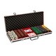 preview thumbnail 1 of 4, 500 Ct - Pre-Packaged - Ace King Suited 14 G Black Aluminum