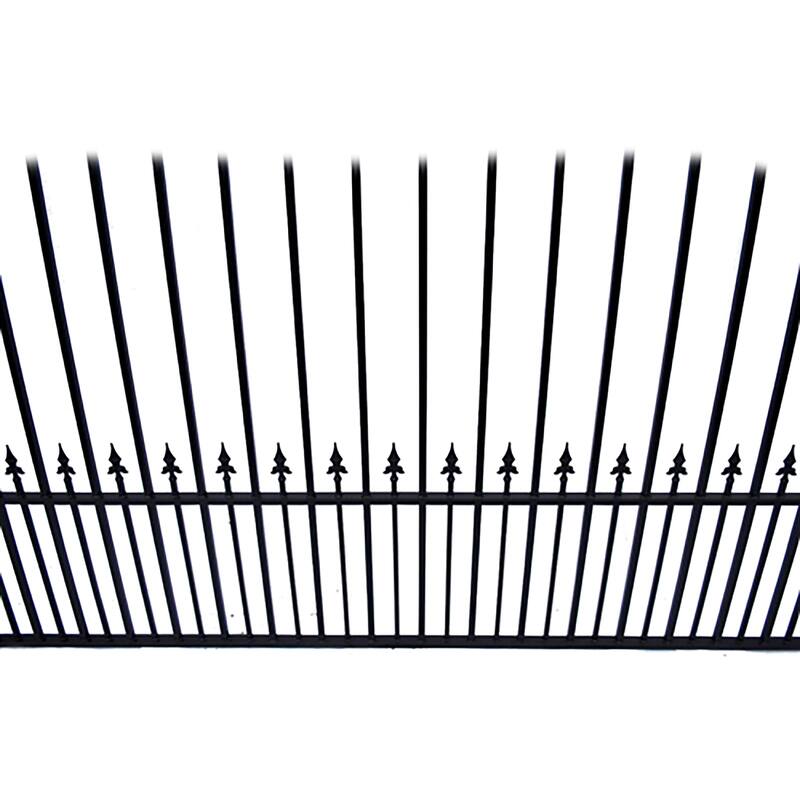 ALEKO Steel St. Louis Style 18 ft Single Swing Driveway Gate