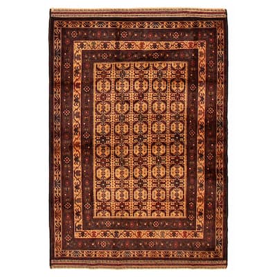 Teimani Beige Rug 4'3" x 6'3" - 4'3 x 6'3
