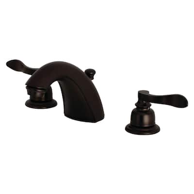 Kingston Brass NuWave French 1.2 GPM Widespread Bathroom Faucet with